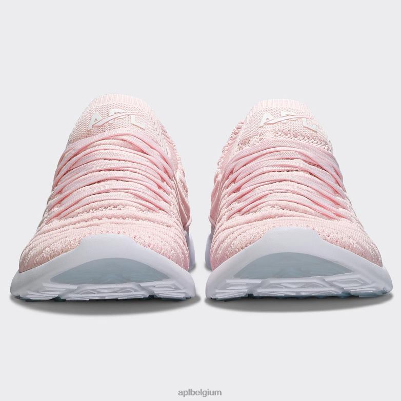 vrouwen techloomwave 60 406TH408 rennen gebleekt roze/wit/transparant APL